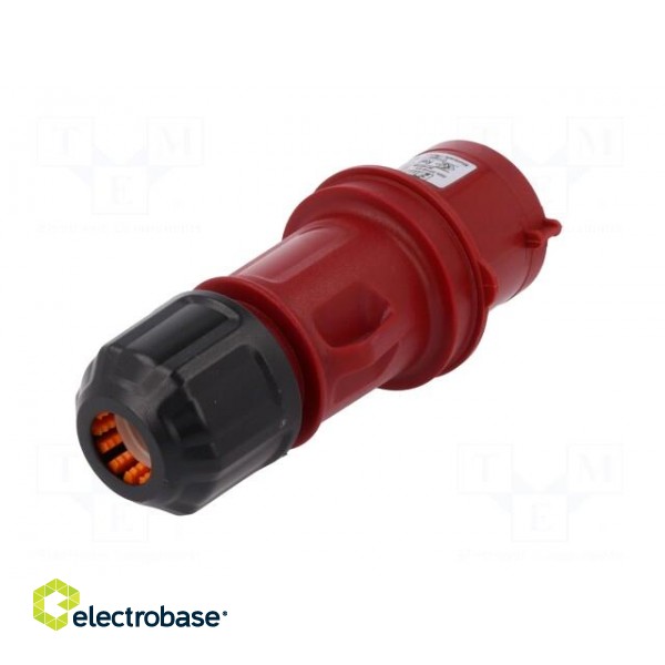 Connector: AC supply 3-phase | plug | male | 32A | 380/415VAC | IP44 image 6