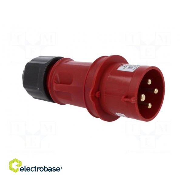 Connector: AC supply 3-phase | plug | male | 32A | 380/415VAC | IP44 image 8