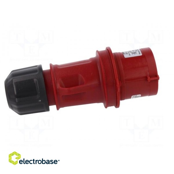 Connector: AC supply 3-phase | plug | male | 32A | 380/415VAC | IP44 image 7