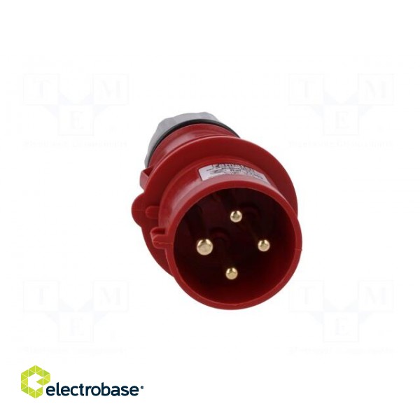 Connector: AC supply 3-phase | plug | male | 32A | 380/415VAC | IP44 image 9