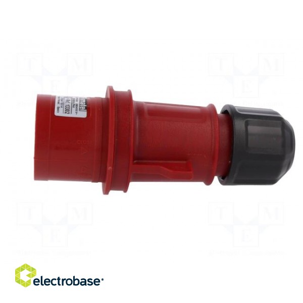 Connector: AC supply 3-phase | plug | male | 32A | 380/415VAC | IP44 image 3