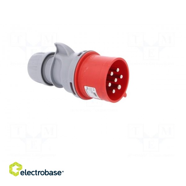 Connector: AC supply 3-phase | plug | male | 32A | 400VAC | IP44,IP54 image 8