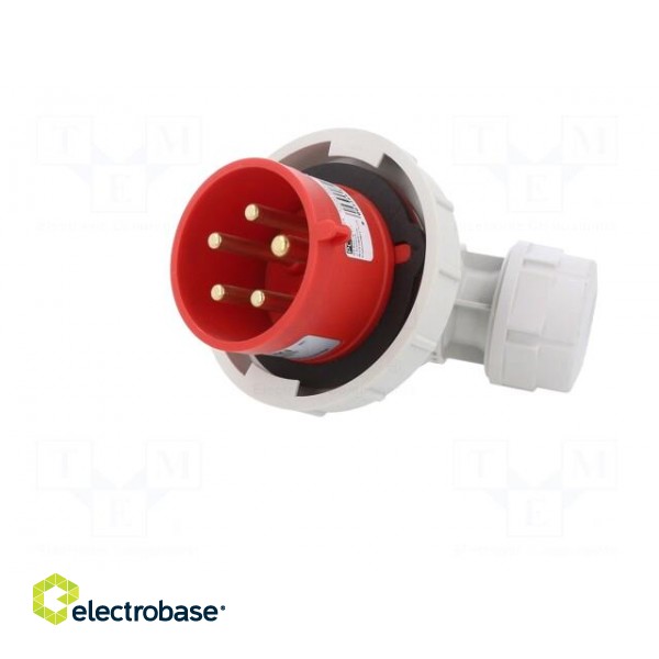 Connector: AC supply 3-phase | plug | male | 32A | 400VAC | IEC 60309 image 2