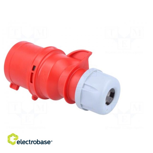 Connector: AC supply 3-phase | plug | male | 32A | 400VAC | IEC 60309 image 4