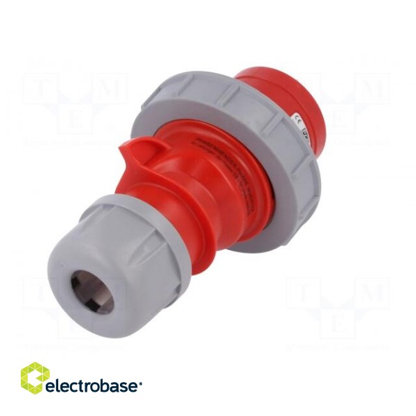 Connector: AC supply 3-phase | plug | male | 32A | 400VAC | IEC 60309 image 6