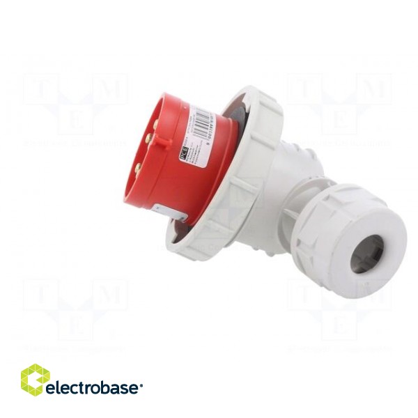 Connector: AC supply 3-phase | plug | male | 32A | 400VAC | IEC 60309 image 3