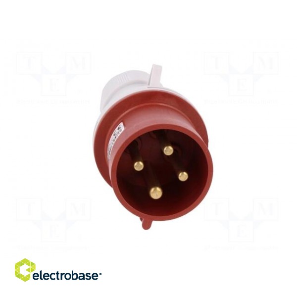 Connector: AC supply 3-phase | plug | male | 32A | 400VAC | IEC 60309 image 9