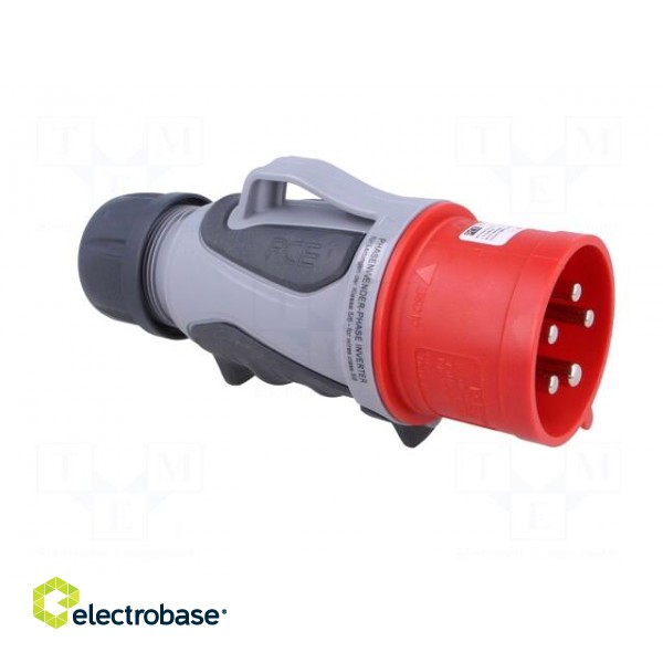 Connector: AC supply 3-phase | plug | male | 32A | 400VAC | IP44 | PIN: 5 image 8