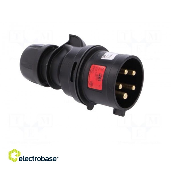 Connector: AC supply 3-phase | plug | male | 32A | 400VAC | IP44 | PIN: 5 image 8