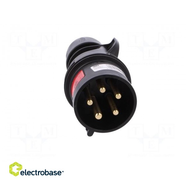 Connector: AC supply 3-phase | plug | male | 32A | 400VAC | IP44 | PIN: 5 image 9