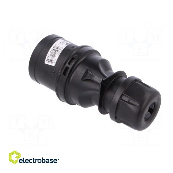 Connector: AC supply 3-phase | plug | male | 32A | 400VAC | IP44 | PIN: 5 image 4