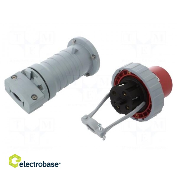 Connector: AC supply 3-phase | plug | male | 63A | 415VAC | IEC 60309 paveikslėlis 2