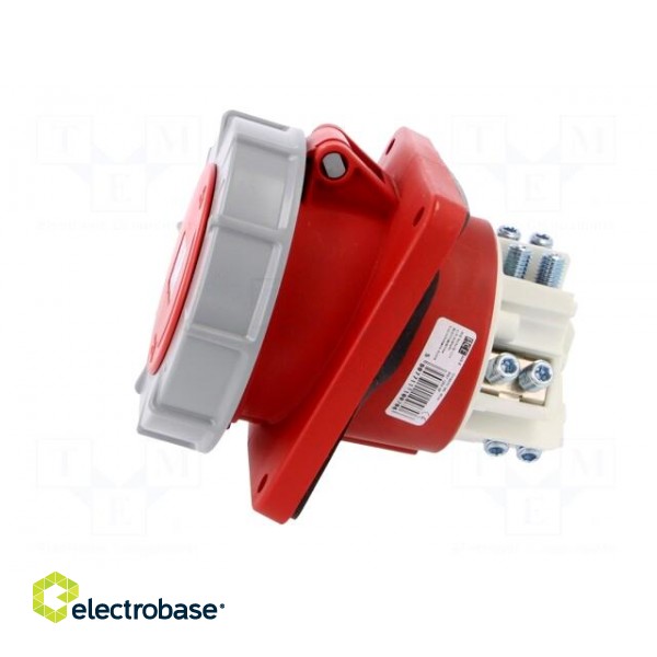 Connector: AC supply 3-phase | socket | female | 125A | 400VAC | IP67 image 3