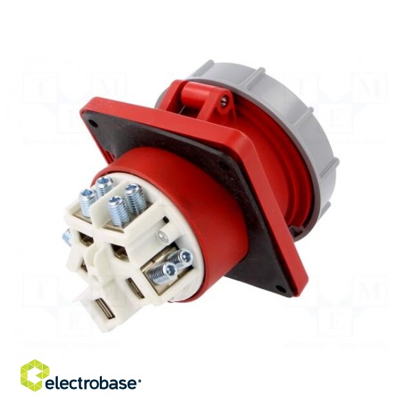 Connector: AC supply 3-phase | socket | female | 125A | 400VAC | IP67 image 6