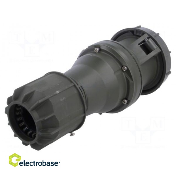 Connector: AC supply 3-phase | socket | female | 125A | 400VAC | IP67 image 2