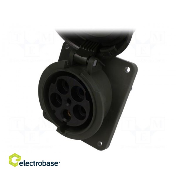 Connector: AC supply 3-phase | socket | female | 125A | 400VAC | IP67 image 2