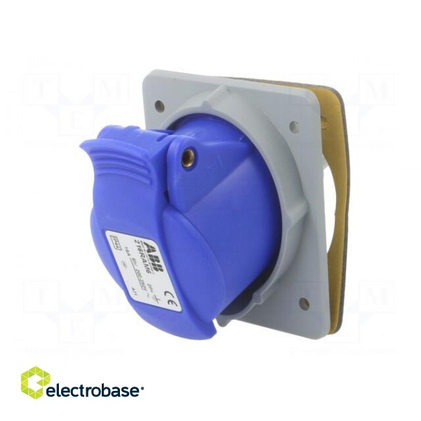 Connector: AC supply 3-phase | socket | female | 16A | 250VAC | IP44 image 2