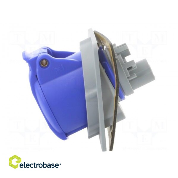 Connector: AC supply 3-phase | socket | female | 16A | 250VAC | IP44 image 3