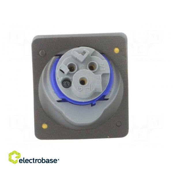 Connector: AC supply 3-phase | socket | female | 16A | 250VAC | IP44 image 5