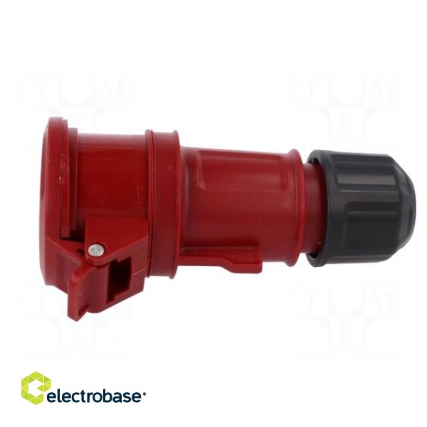 Connector: AC supply 3-phase | socket | female | 16A | 380/415VAC image 3
