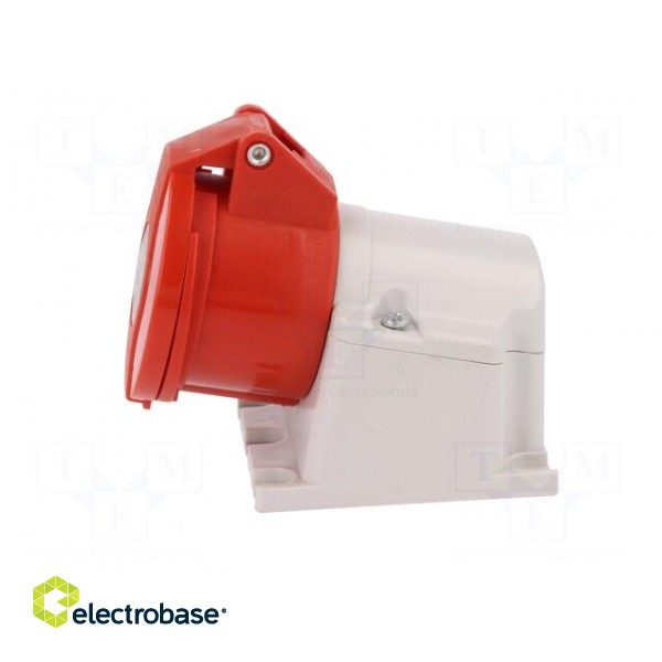 Connector: AC supply 3-phase | socket | female | 16A | 380/415VAC image 3