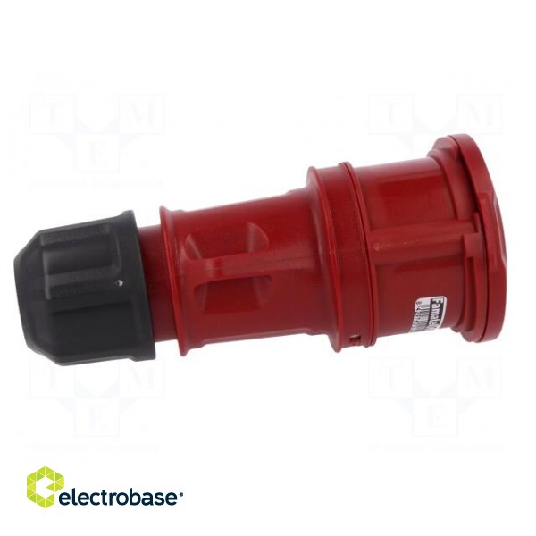 Connector: AC supply 3-phase | socket | female | 16A | 380/415VAC image 7
