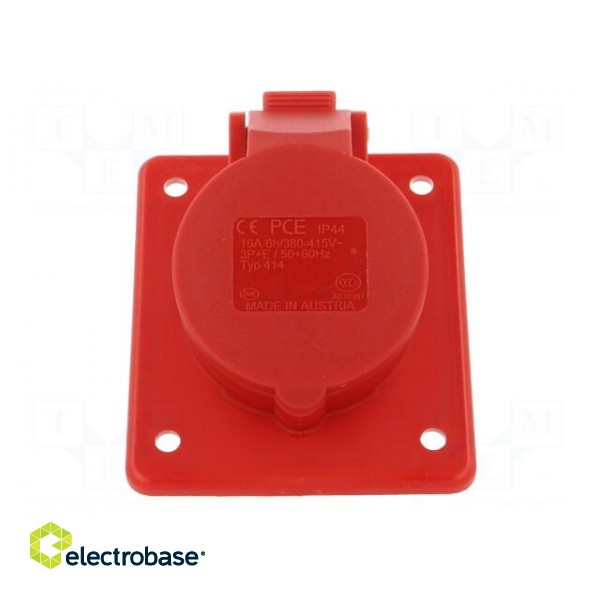 Connector: AC supply 3-phase | socket | female | 16A | 400VAC | IP44 image 10