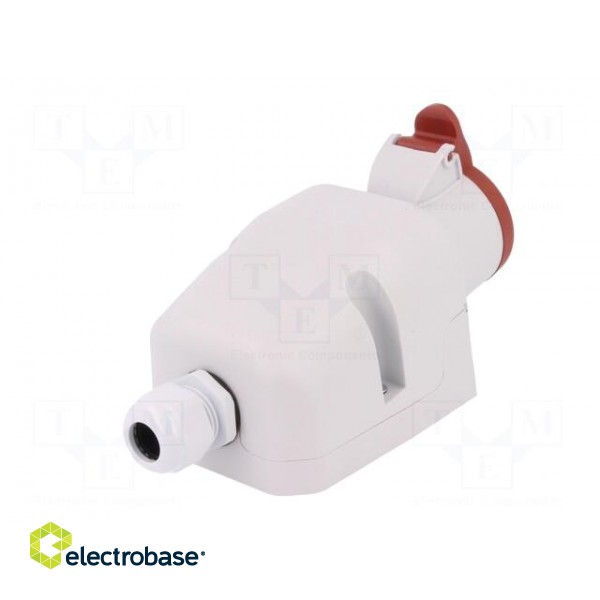 Connector: AC supply 3-phase | socket | female | 16A | 400VAC | IP44 image 6