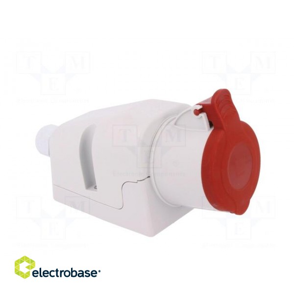 Connector: AC supply 3-phase | socket | female | 16A | 400VAC | IP44 image 8