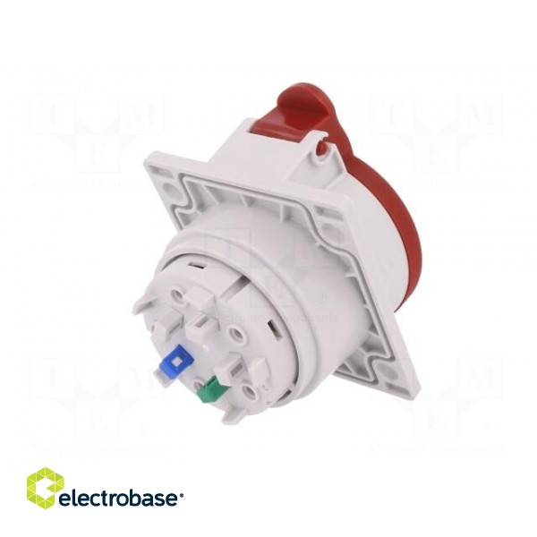 Connector: AC supply 3-phase | socket | female | 16A | 400VAC | IP44 фото 6