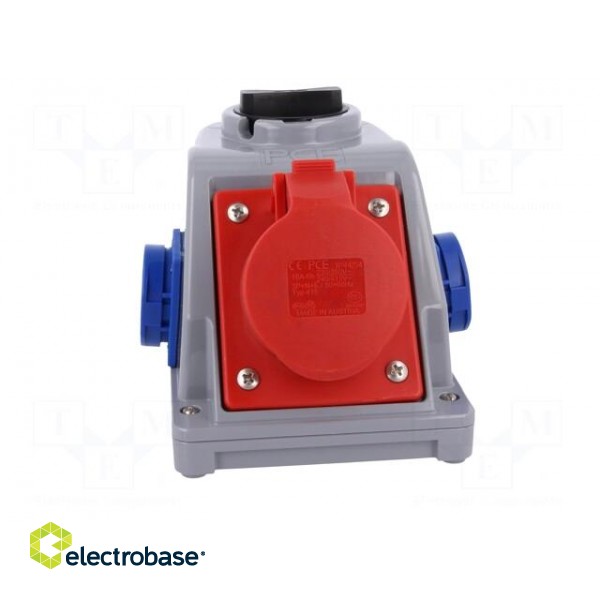 Connector: AC supply 3-phase | socket | female | 16A | 400VAC | IP44 image 9