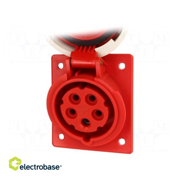 Connector: AC supply 3-phase | socket | female | 16A | 400VAC | IP67 image 2