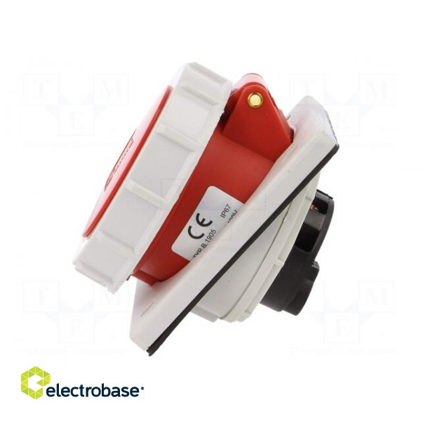 Connector: AC supply 3-phase | socket | female | 16A | 400VAC | IP67 image 4
