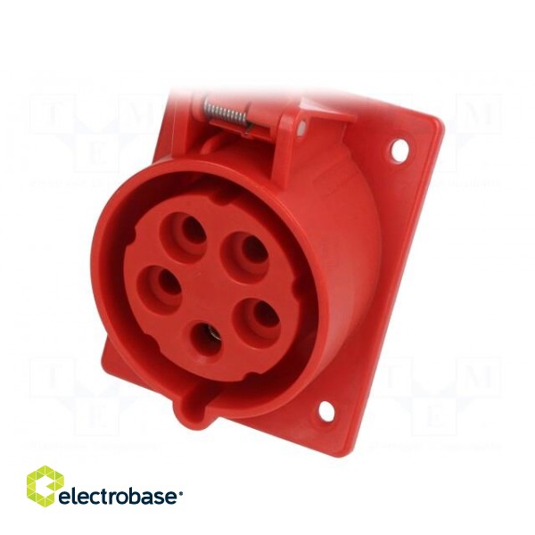 Connector: AC supply 3-phase | socket | female | 16A | 400VAC | PIN: 7 image 2