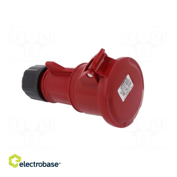 Connector: AC supply 3-phase | socket | female | 32A | 380/415VAC image 8