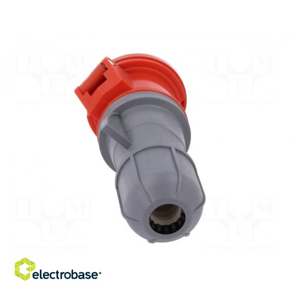 Connector: AC supply 3-phase | socket | female | 32A | 380/415VAC фото 5