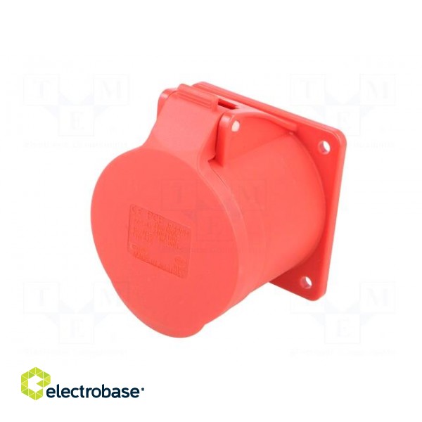 Connector: AC supply 3-phase | socket | female | 32A | 400VAC | IP44 image 2