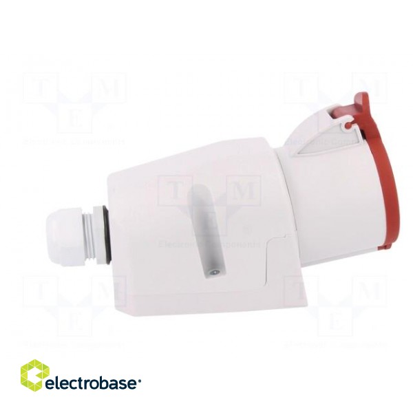 Connector: AC supply 3-phase | socket | female | 32A | 400VAC | IP44 paveikslėlis 7