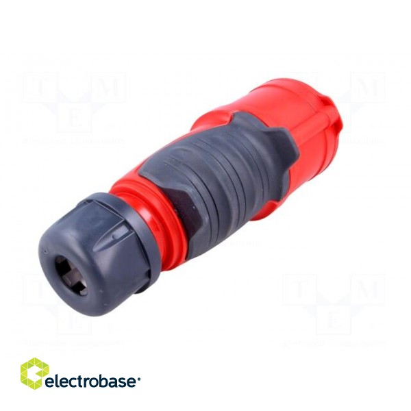 Connector: AC supply 3-phase | socket | female | 32A | 400VAC | IP44 фото 6