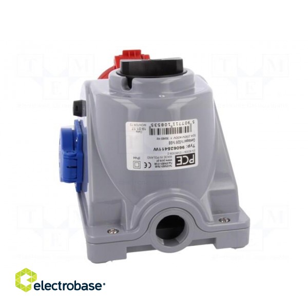 Connector: AC supply 3-phase | socket | female | 32A | 400VAC | IP44 paveikslėlis 6