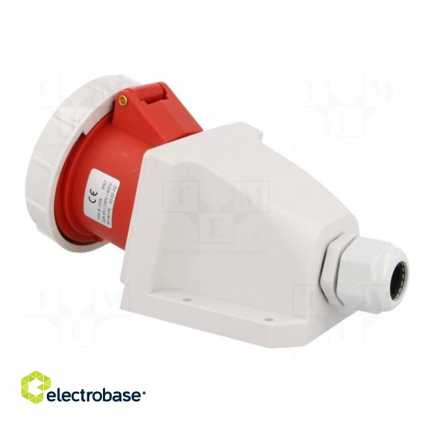 Connector: AC supply 3-phase | socket | female | 32A | 400VAC | IP67 image 4