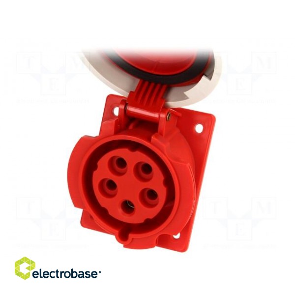 Connector: AC supply 3-phase | socket | female | 32A | 400VAC | IP67 image 2