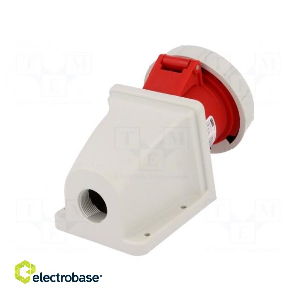 Connector: AC supply 3-phase | socket | female | 32A | 400VAC | IP67 image 1