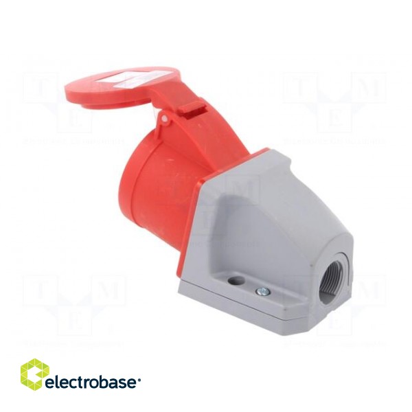 Connector: AC supply 3-phase | socket | female | 32A | 400VAC | PIN: 7 image 4