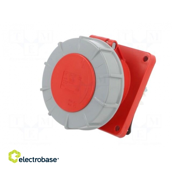 Connector: AC supply 3-phase | socket | female | 63A | 400VAC | IP67 фото 2