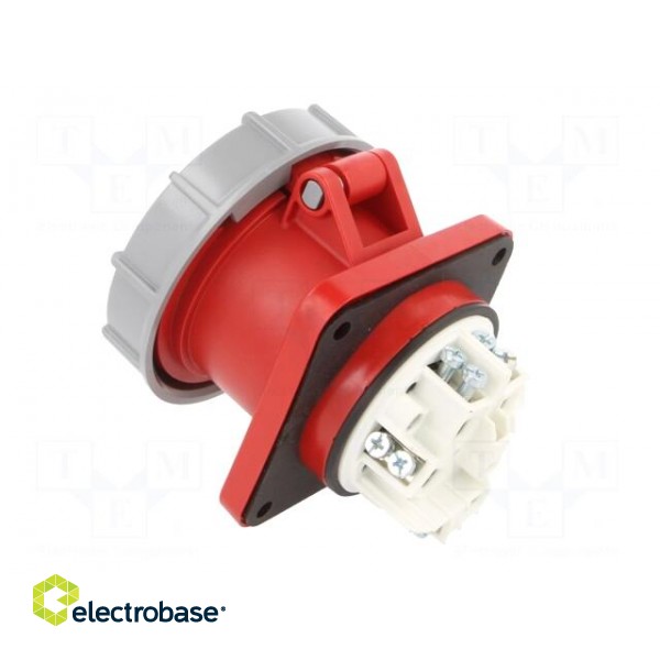 Connector: AC supply 3-phase | socket | female | 63A | 400VAC | PIN: 5 фото 4