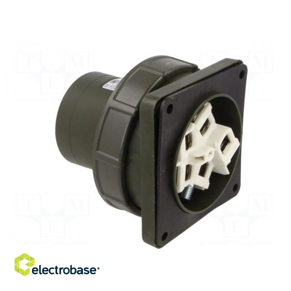 Connector: AC supply 3-phase | socket | male | 125A | 400VAC | IP67 фото 4