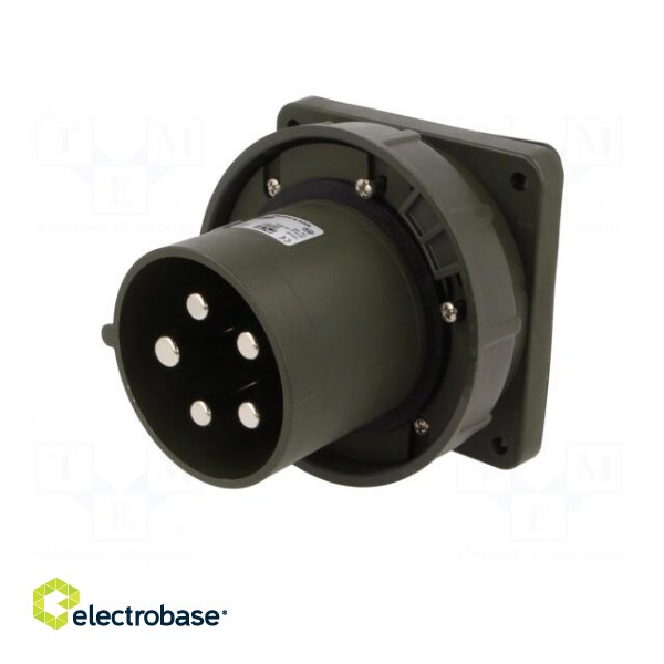 Connector: AC supply 3-phase | socket | male | 125A | 400VAC | IP67 image 2