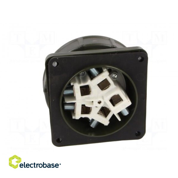 Connector: AC supply 3-phase | socket | male | 125A | 400VAC | IP67 фото 5