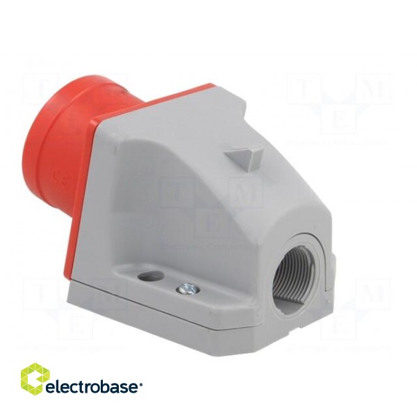 Connector: AC supply 3-phase | socket | male | 16A | 400VAC | IEC 60309 фото 4